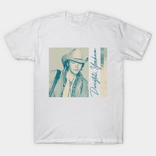 Dwight Yoakam / Vintage Style Original Fan Design T-Shirt